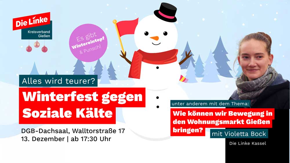 1000 winterfest gegen soziale Kaelte